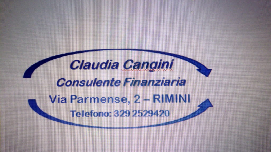 CLAUDIA CANGINI - CONSULENTE FINANZIARIO